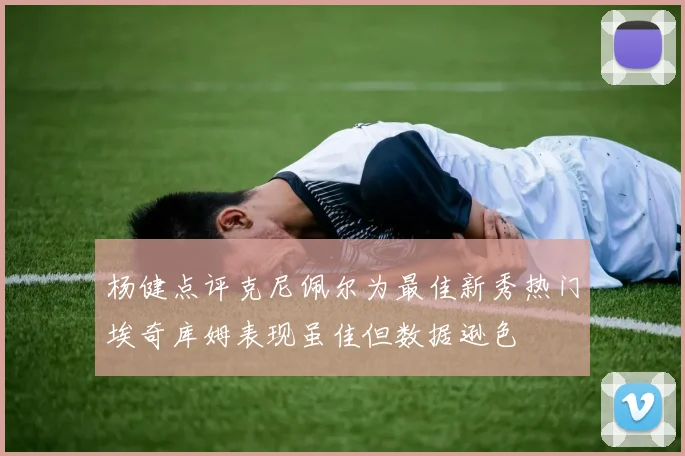 杨健点评克尼佩尔为最佳新秀热门埃奇库姆表现虽佳但数据逊色
